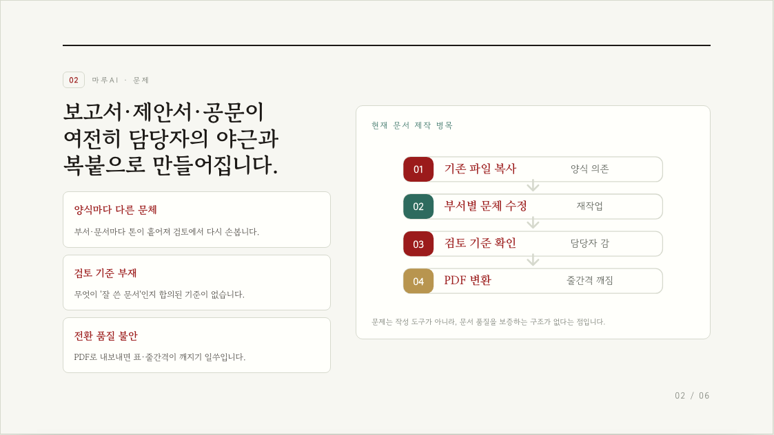 투자 IR 덱 예시 미리보기